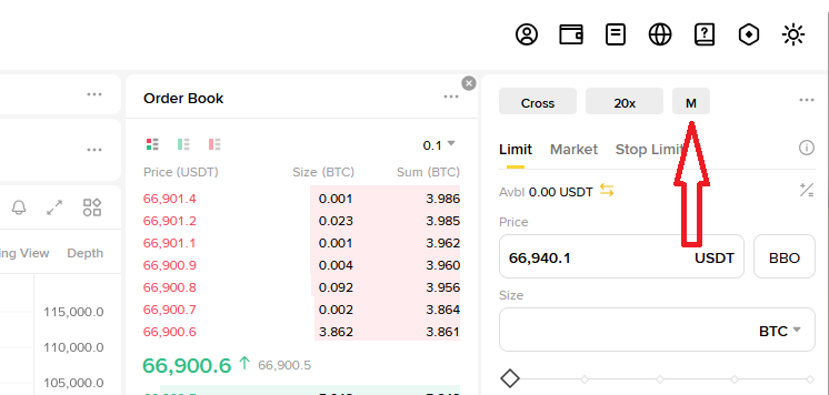 Binance settings 1